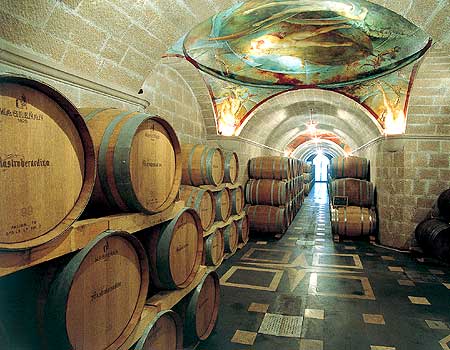 Mastroberardino Wine Cellar